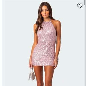 Edikted Sequin Mini Dress